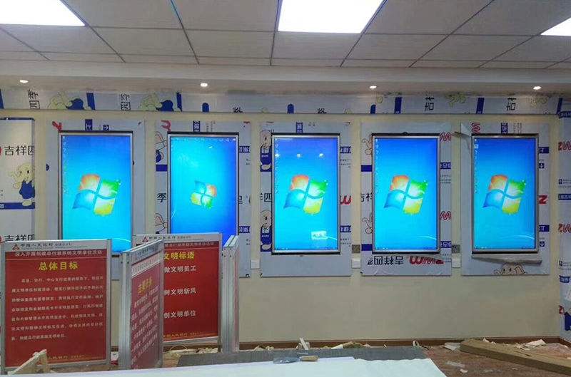 液晶廣告機與手機的同步顯示 液晶廣告機與手機的同步顯示