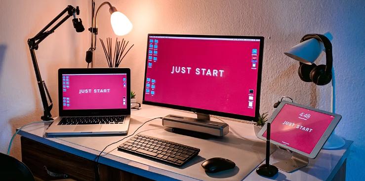 一臺筆記本如何連接兩個觸摸大屏